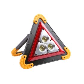 Compatible with Apple, Car tripod car traffic warning light failure danger parking tripod glare lighting (Option: B yellow)