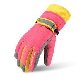 MaxProtect Winter Tech Gloves (Option: Pink-S)