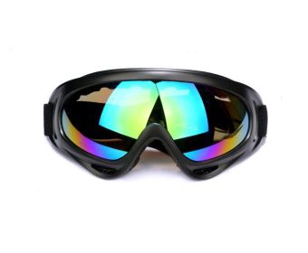 Motorcycle Sports Goggles Against Wind And Sand Fans (Option: Color)