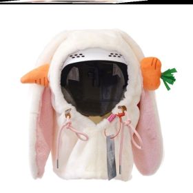 Ski Head Cover Face Mask Ski Helmet Cover Decorative Ears (Option: I style)