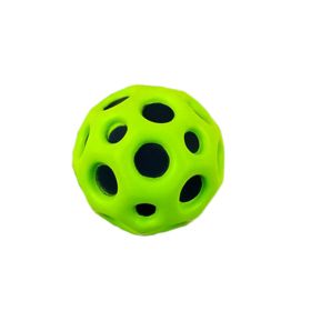 Cross-border Product Holed Balls Foam Solid Elastic Ball Parent-child Interaction Toys (Option: Green About 55g)