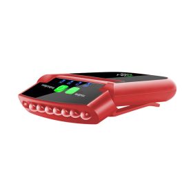 LED Smart Sensor Headlight Night Fishing Sports Cycling Charging Strong Bright Light (Option: Red English version)